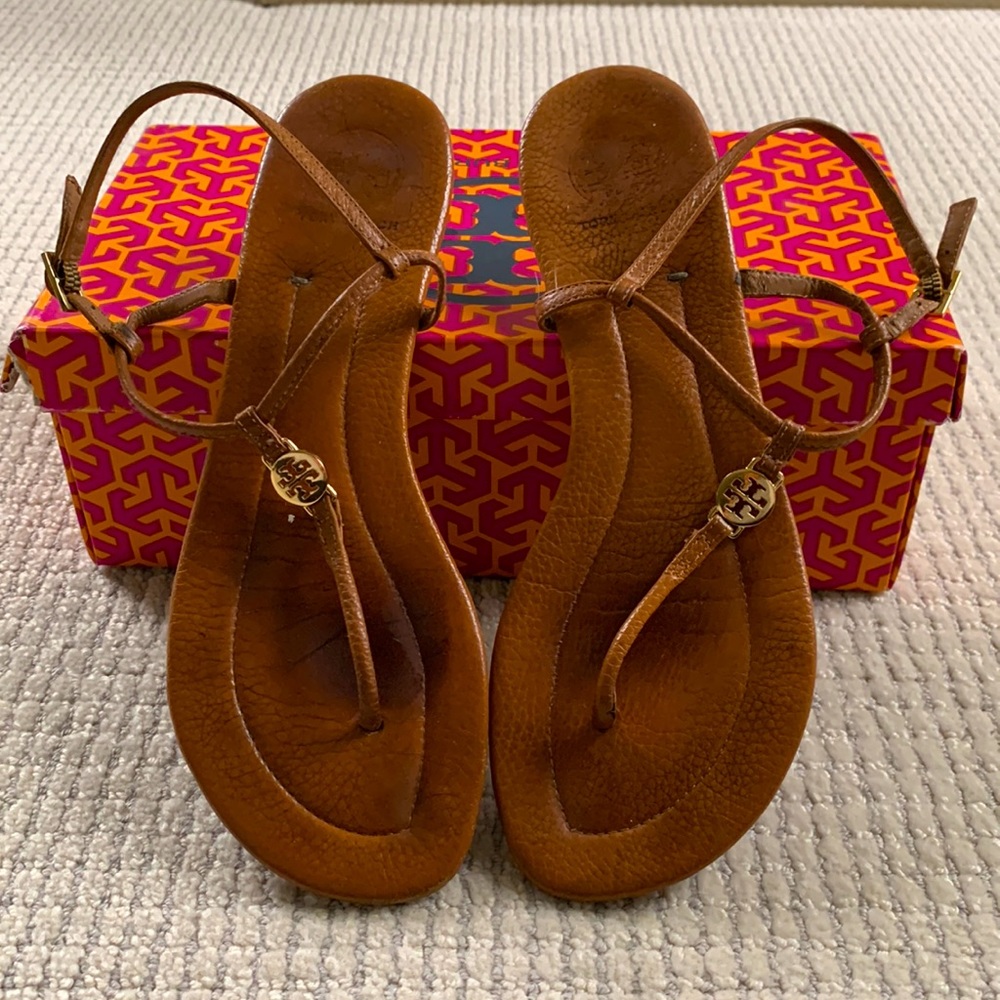 Tory Burch Emmy T-strap flat sandals